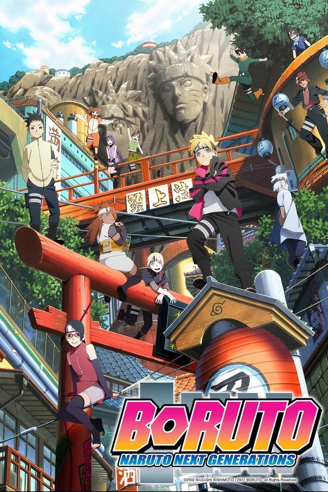  Naruto Next Generations (2017) TV Show Poster