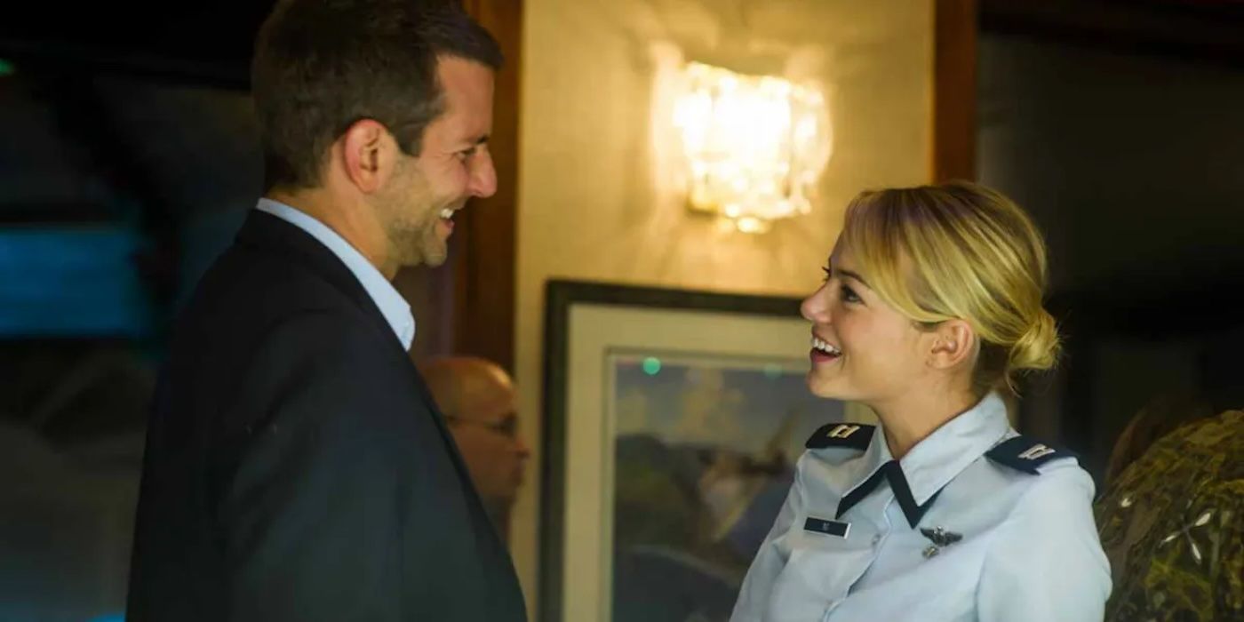 Bradley Cooper y Emma Stone en Aloha