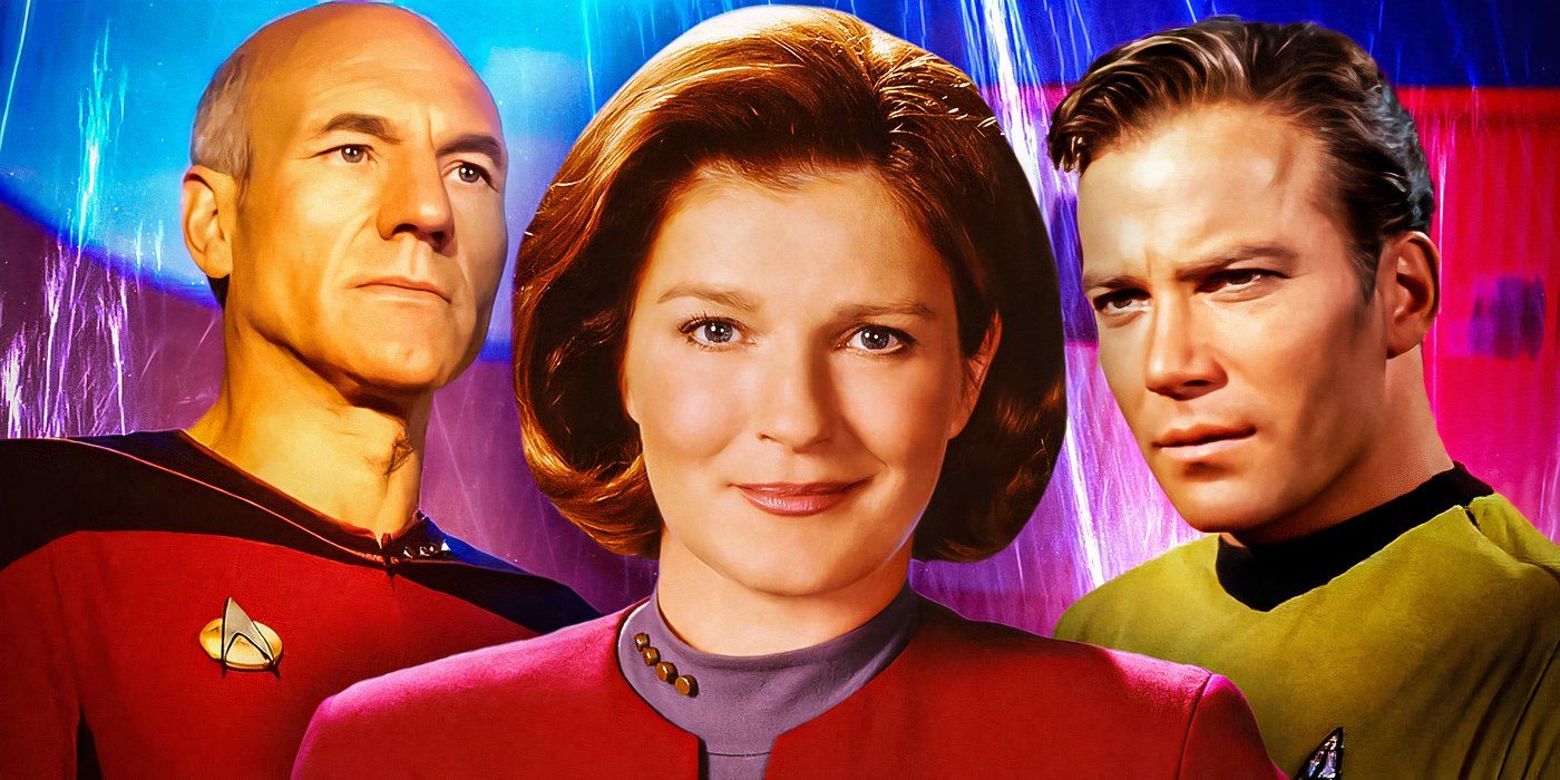 Todos los capitanes principales de Star Trek han hecho esto, excepto Janeway de la Voyager