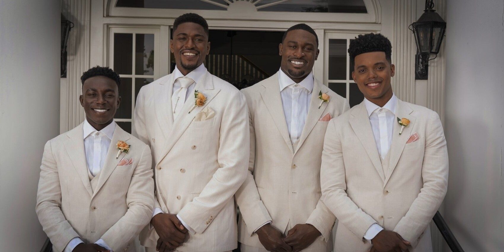 Carlton Banks, Lamarcus Alton, DK Metcalf y Will Smith en Bel-Air