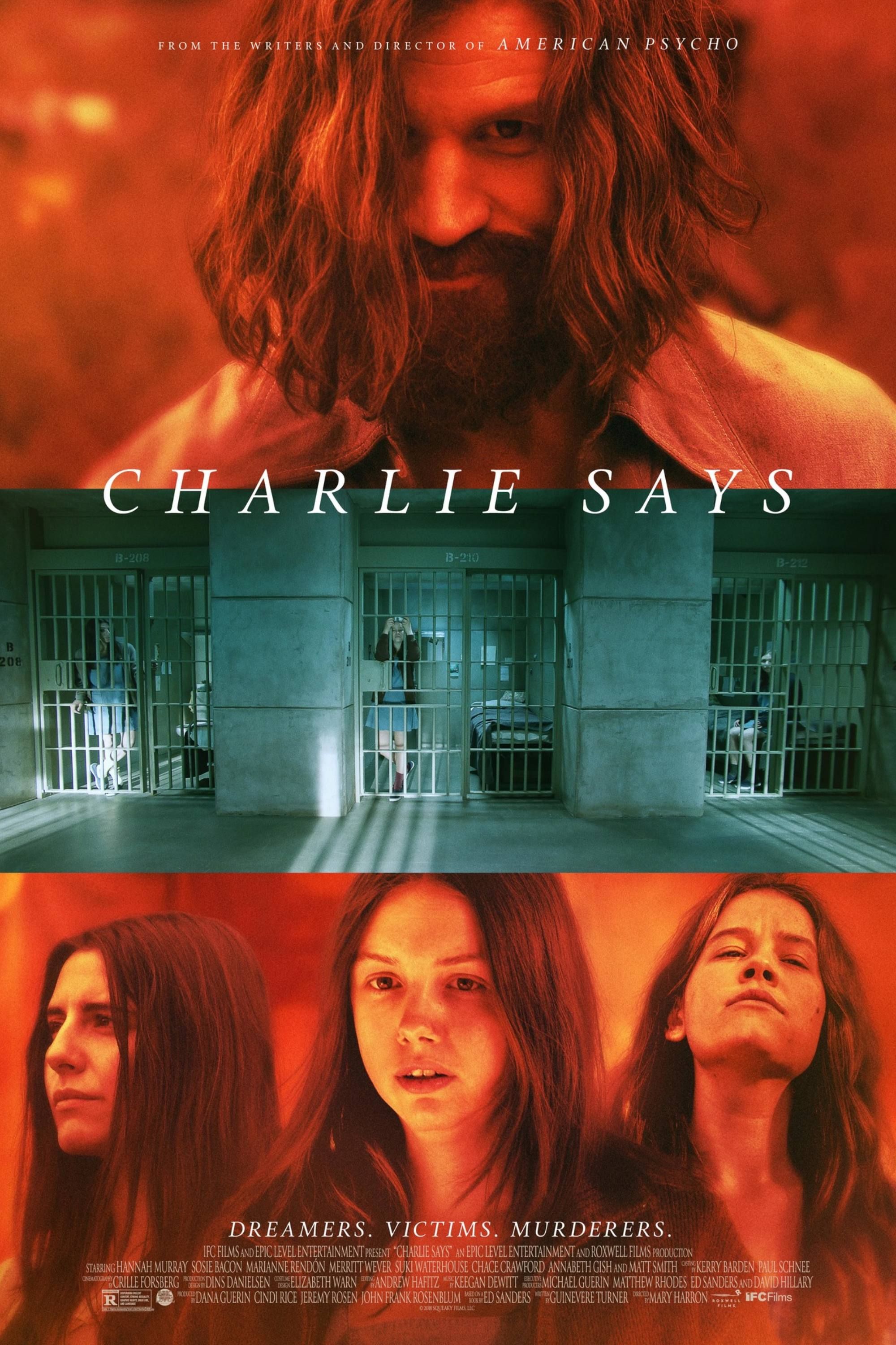 Charlie Says (2018) - Poster
