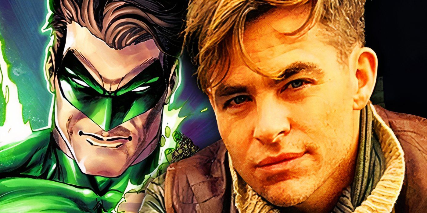 Chris Pine es el perfecto Linterna Verde de Hal Jordan en un impresionante arte del Universo DC