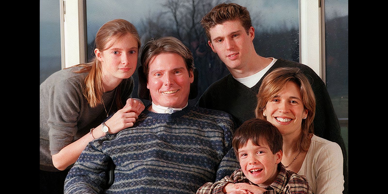 Christopher Reeve and Family