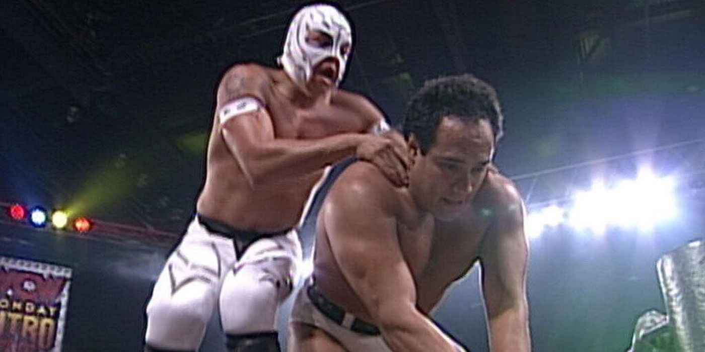 Silver King da CMLL luta contra Rey Mysterio no WCW Monday Nitro