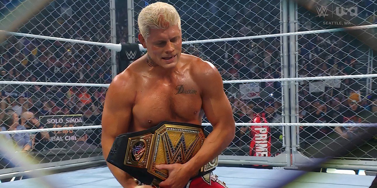 Cody Rhodes besiegt Solo Sikoa in einem Käfigmatch bei Smackdown September 2024 (1)