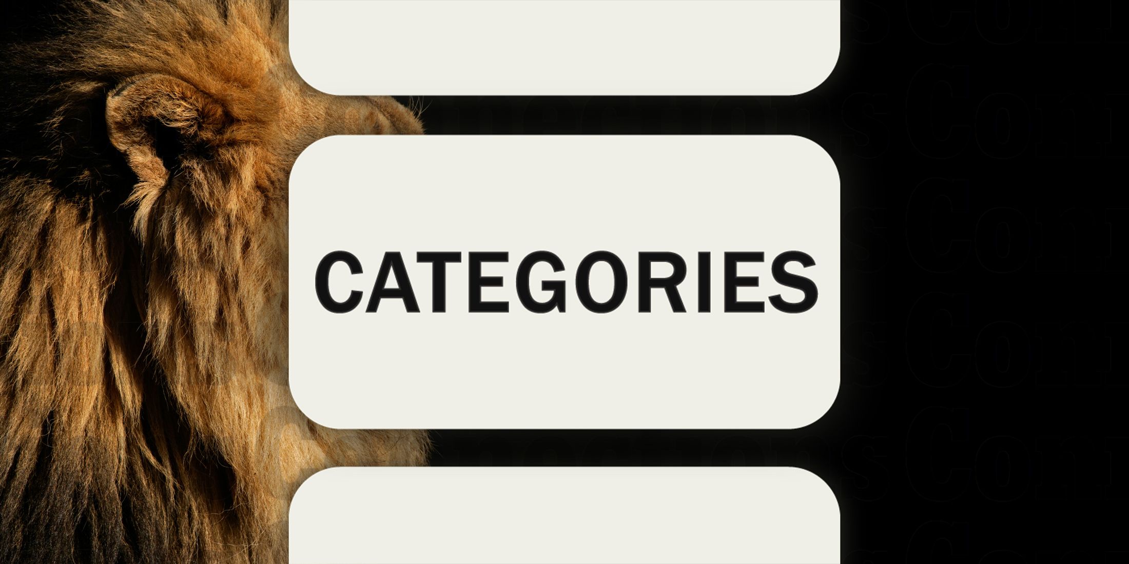 A Lion in Relationships Categories 14 September