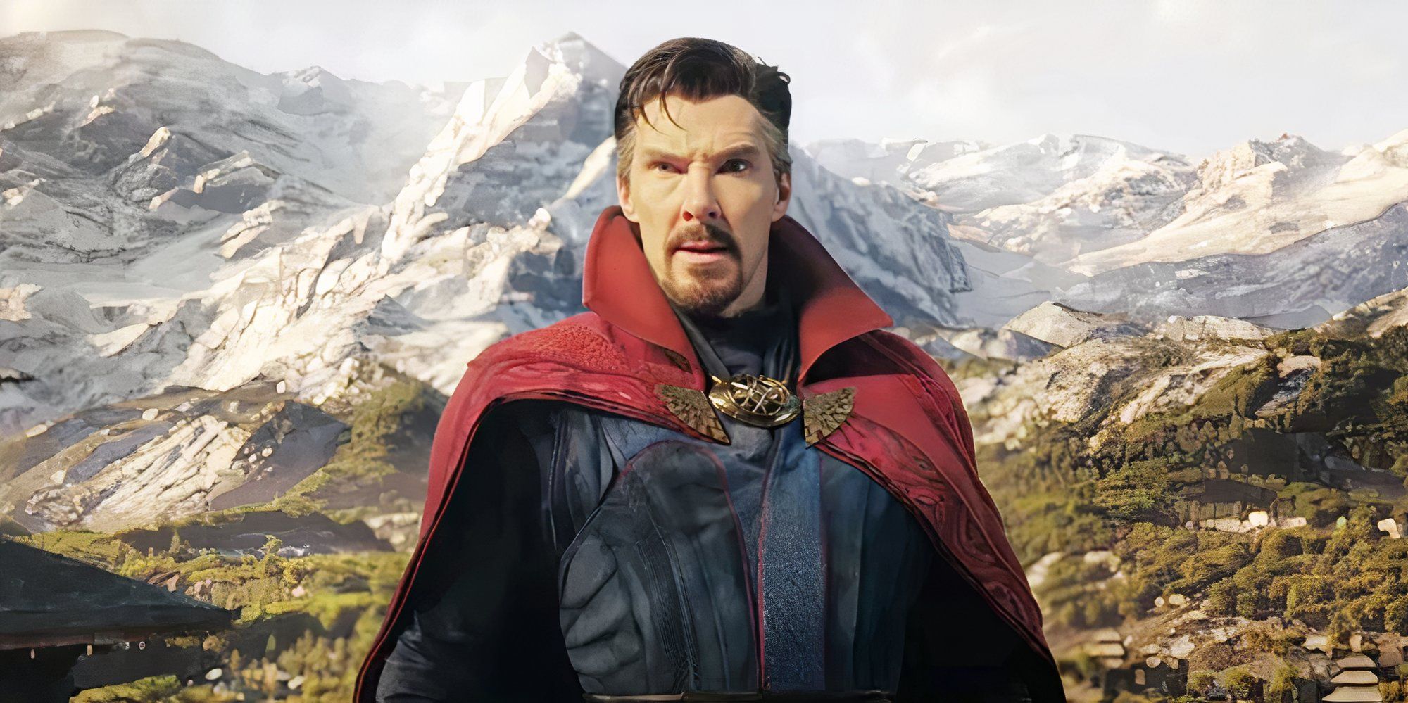 Cumberbatch as Strange in a world of much madness