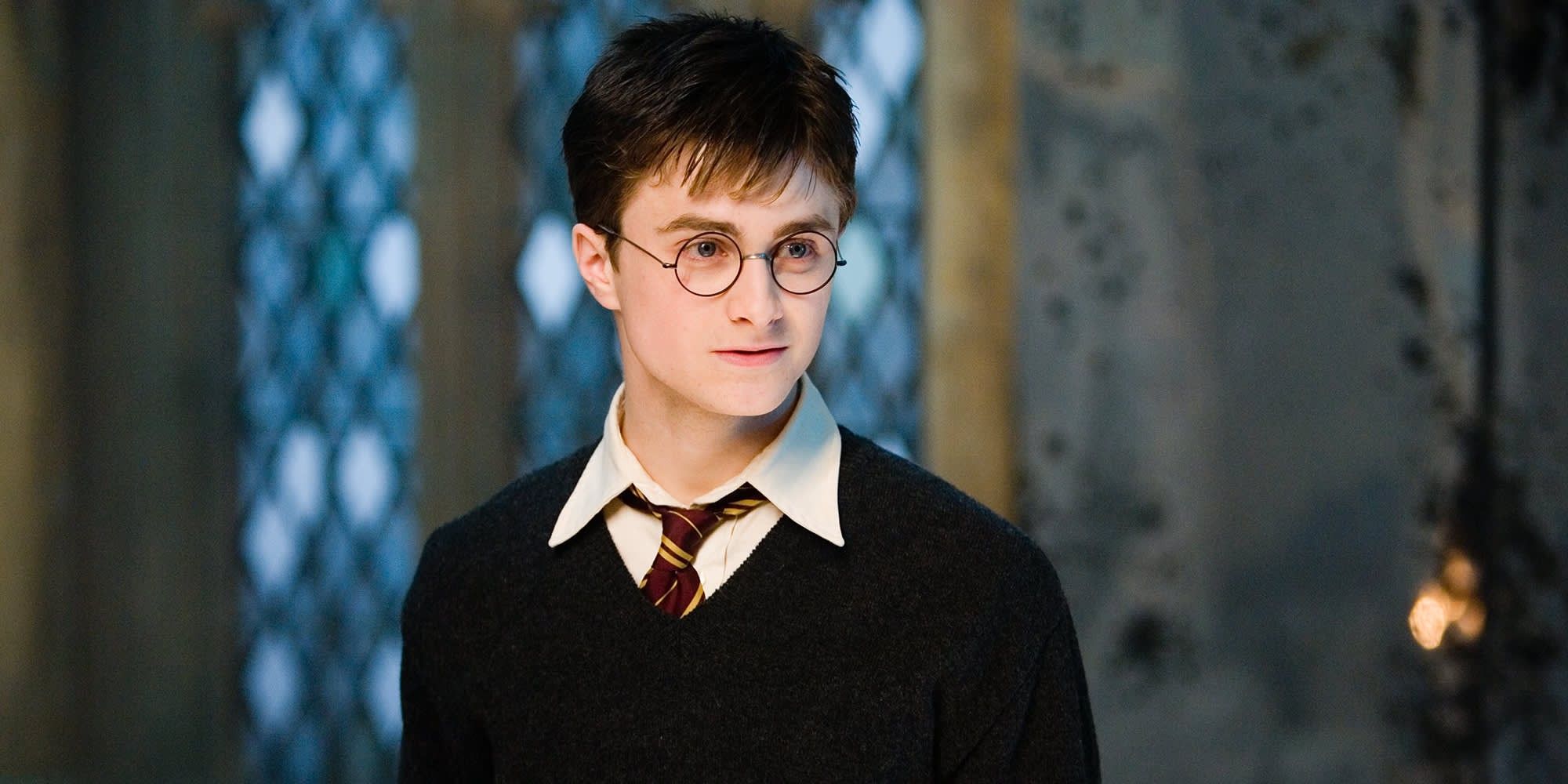 Daniel Radcliffe as Harry Potter in the Room of Requirement in Harry Potter and the Order of the Phoenix