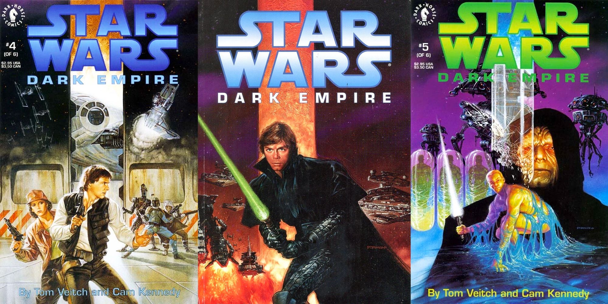 Las 10 mejores historias de Star Wars de la década de 1990