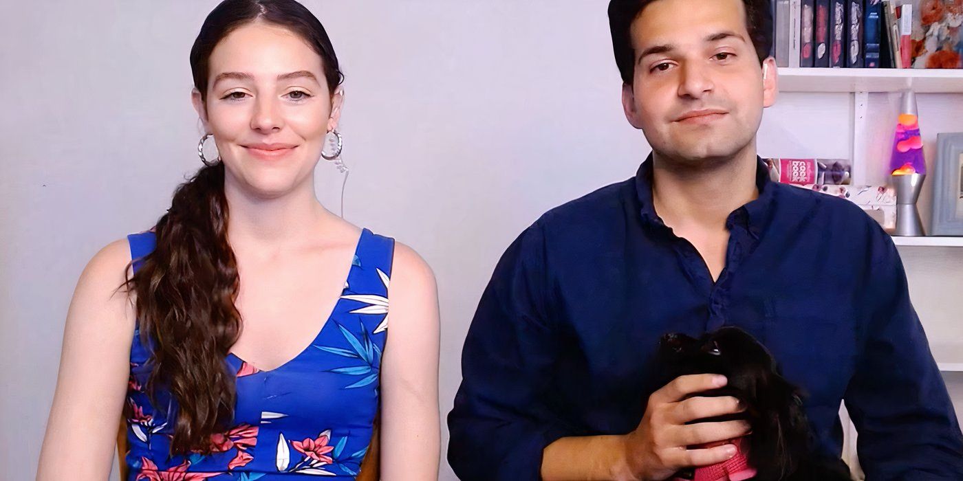 David and Evelyn in 90 Day Fiance Love Games spin-off smiling next to each other.
