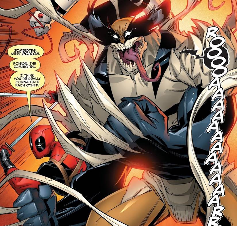 deadpool and wolverine's son jimmy hudson, aka poison-1
