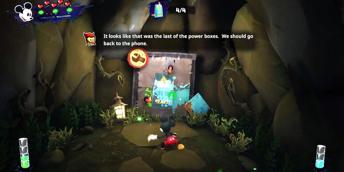 Epic Mickey repintado: todas las ubicaciones de Power Box (OsTown Phone Network Quest)