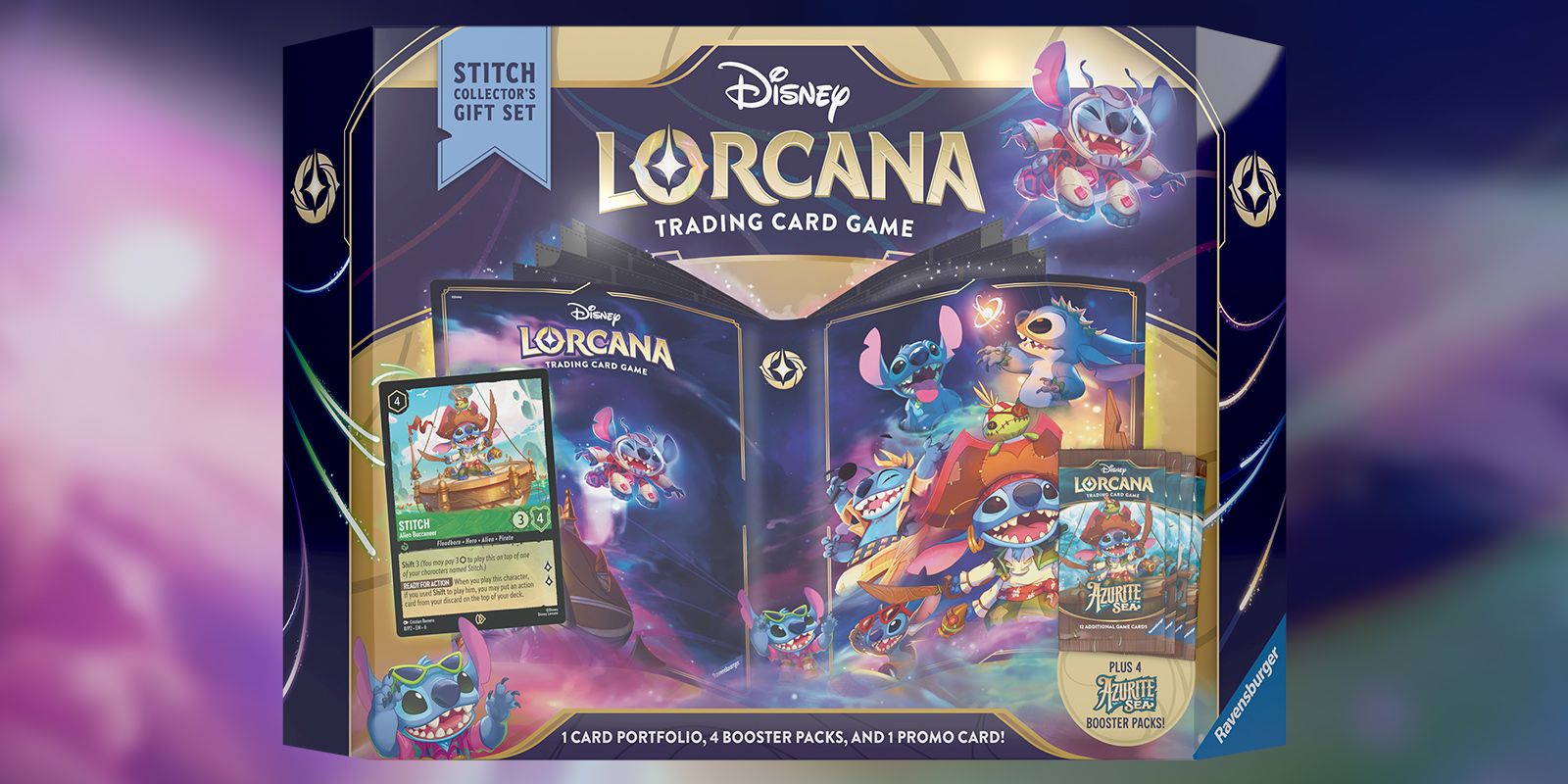 Set de regalo para coleccionistas de Disney Lorcana Stitch