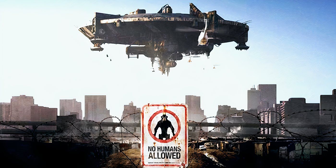The district 9 mothership