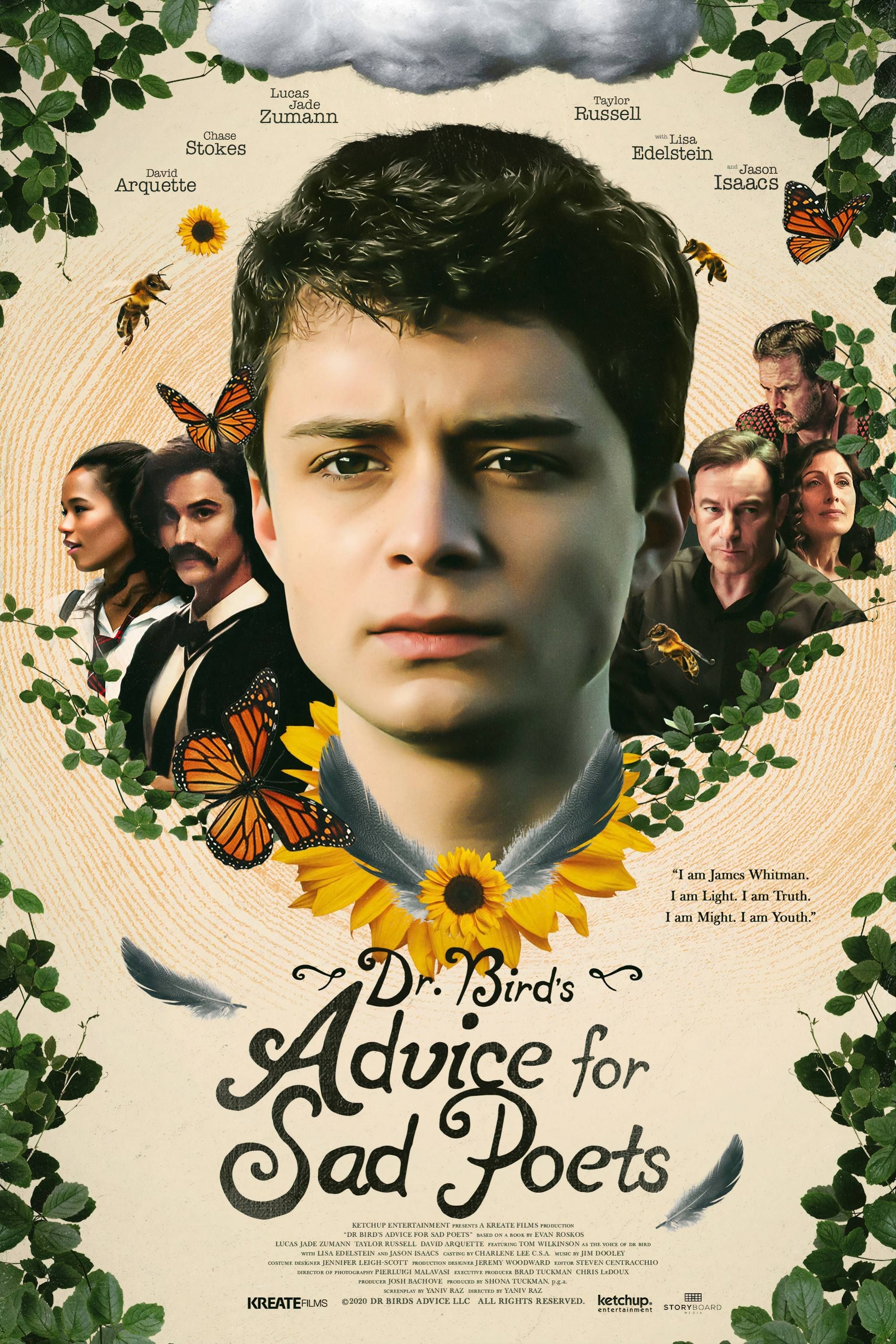 Dr. Bird&rsquo;s Advice For Sad Poets (2021) - Poster