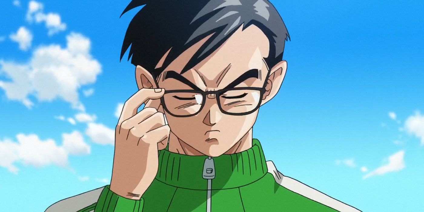 dragon ball super gohan wearing glasses