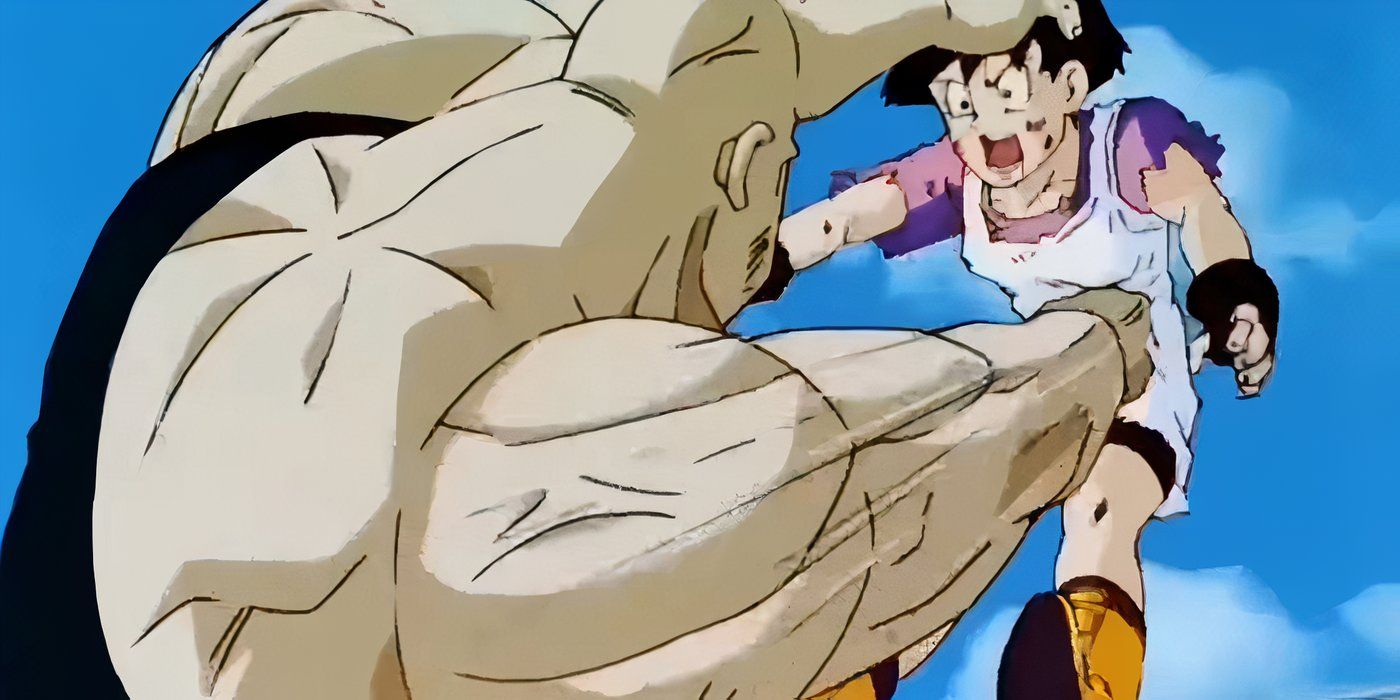 Dragon Ball Z Spopovich vence Videl durante o torneio