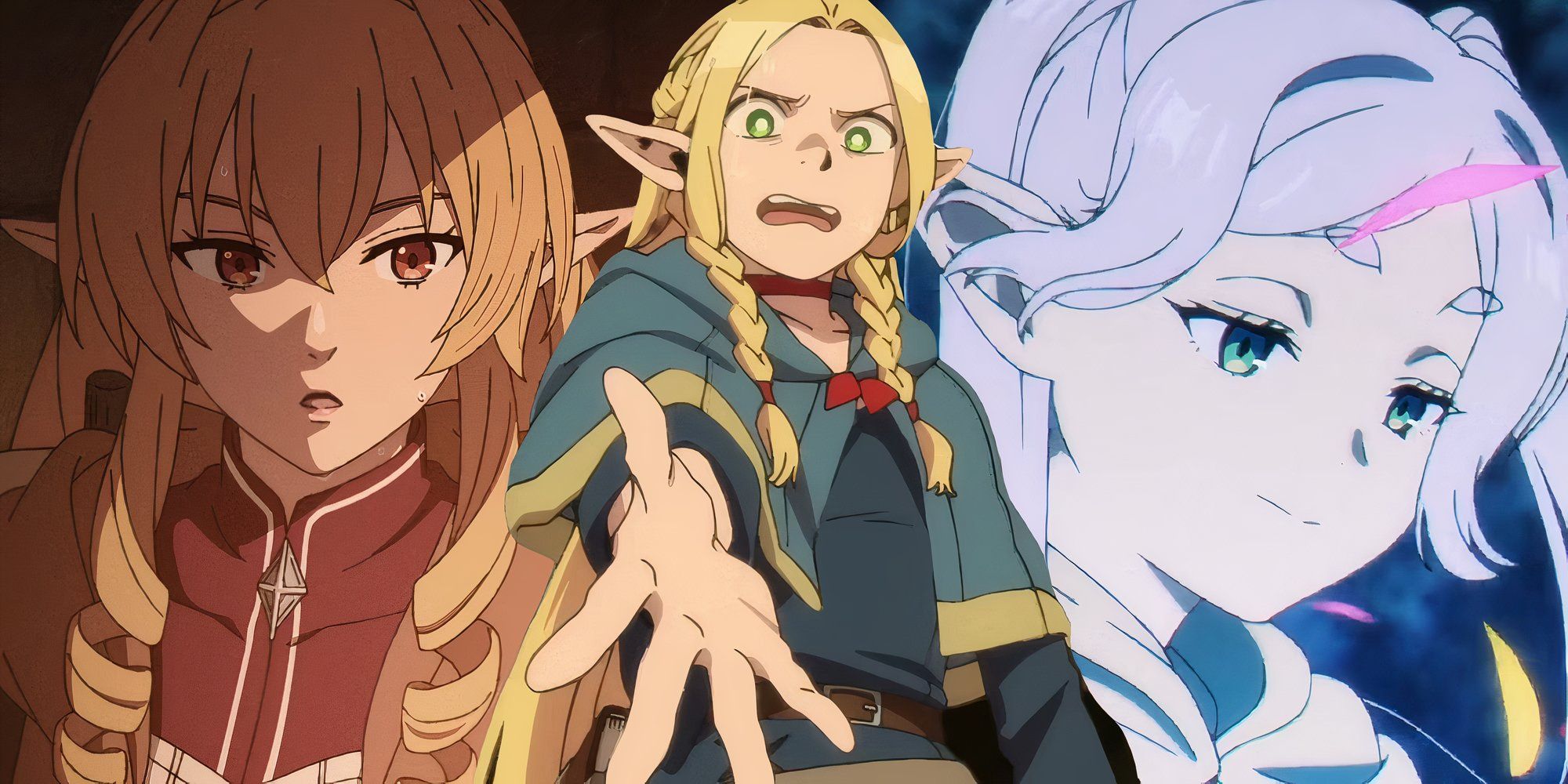 Elinalise, Frieren, and Marcille