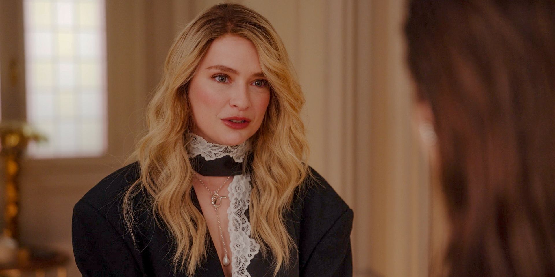 Camille (Camille Razat) says goodbye to Emily in Emily in Paris Season 4 Episode 9