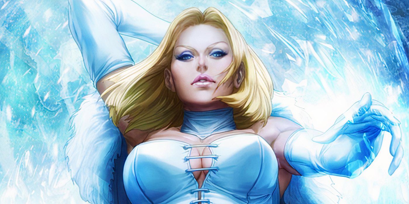 Emma Frost usa la sua telepatia nei fumetti Marvel