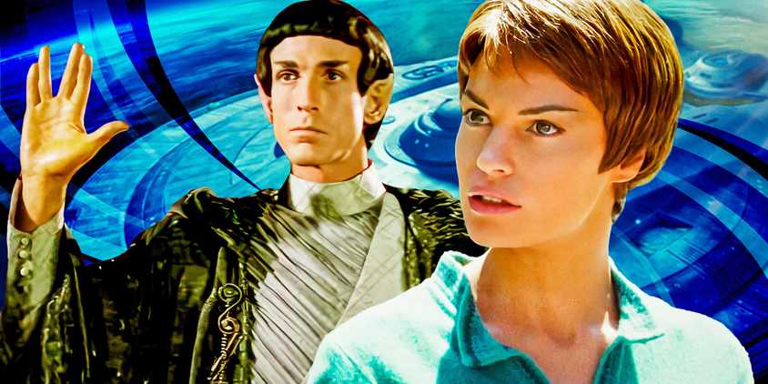 Vulcan making First Contact and T'Mir from Star Trek: Enterprise