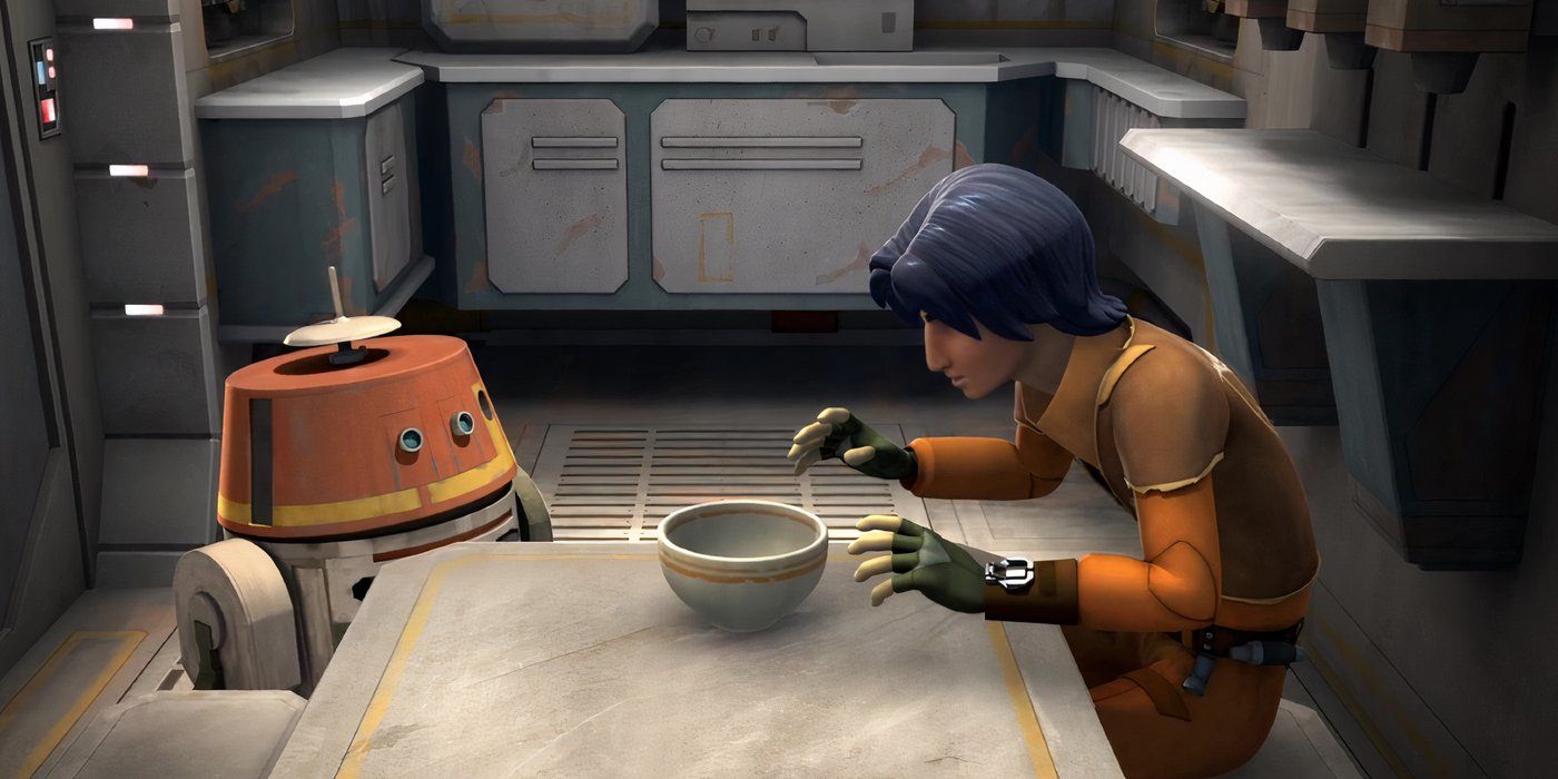 He visto a los más extraños Ezra Bridger y Sabine paralelos en Ahsoka