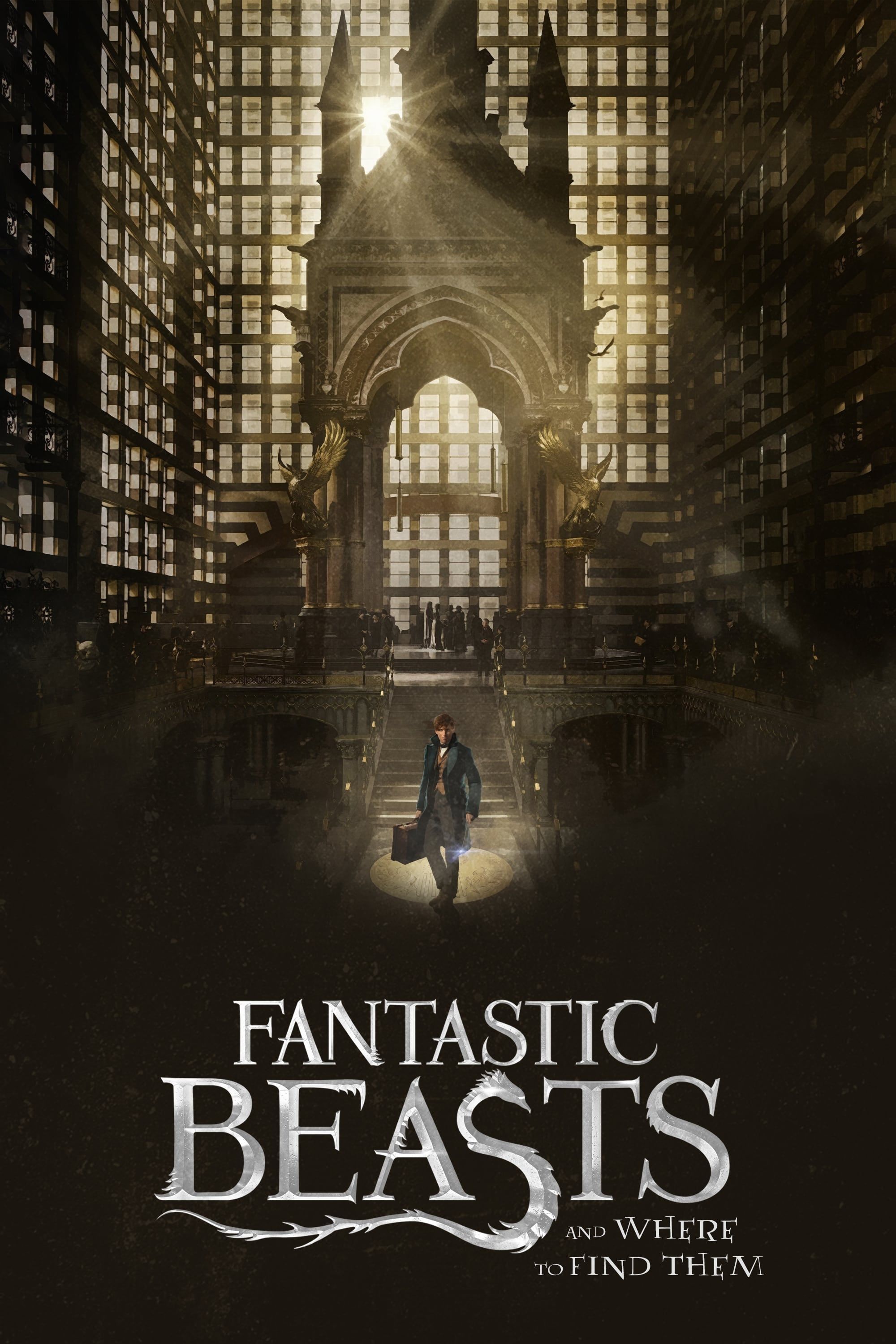 Poster Film Binatang Fantastik dan Tempat Menemukannya (2016).