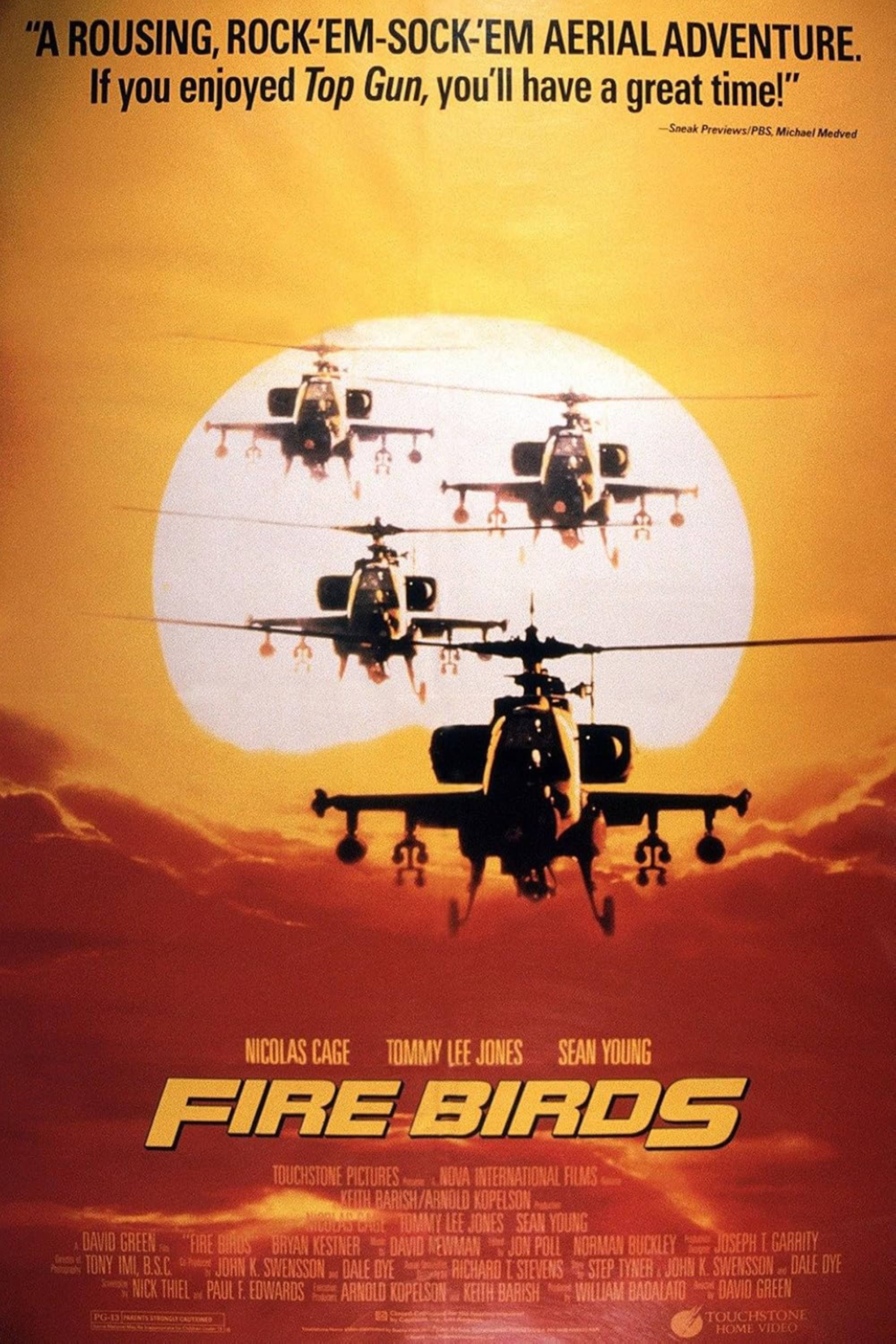 Fire Birds (1990) - pOster