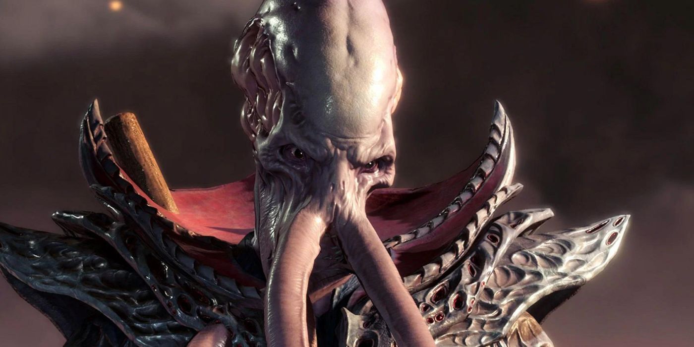 Mindflayer enojado en Baldur's Gate 3