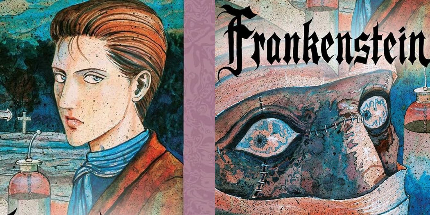 Capa de Frankenstein - Junji Ito 