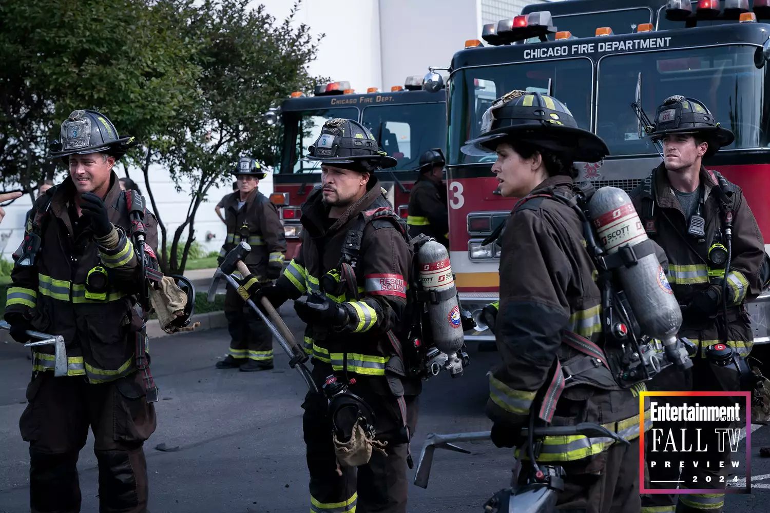 Las imágenes de la temporada 13 del Chicago Fire revelan el reemplazo de Bodens en acción