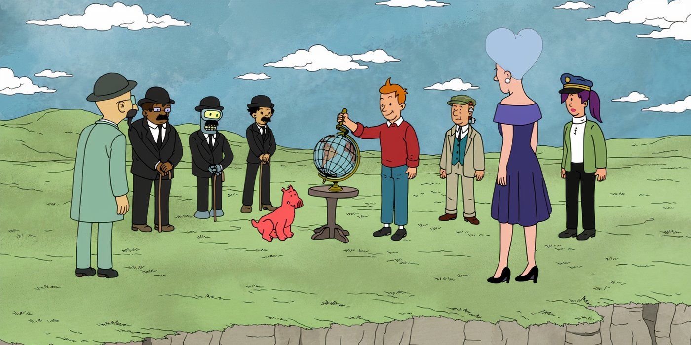 Futurama's New Riff On Classic 95-Year-Old Comic Is One Of The Show's Best Parodies Of All Time