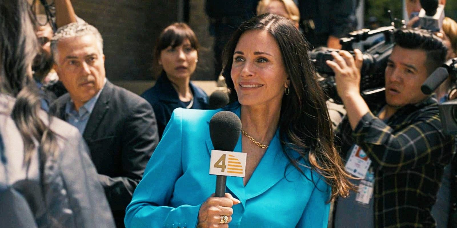 Courteney Cox aclara su estado de regreso de Scream 7 y comparte entusiasmo por el regreso de Kevin Williamson