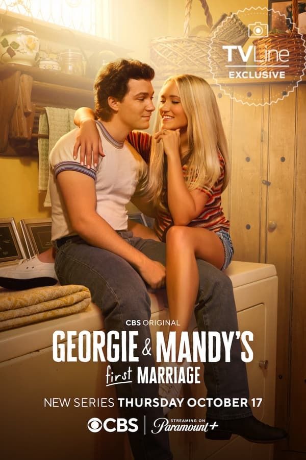 Poster resmi pernikahan pertama Georgie dan Mandy