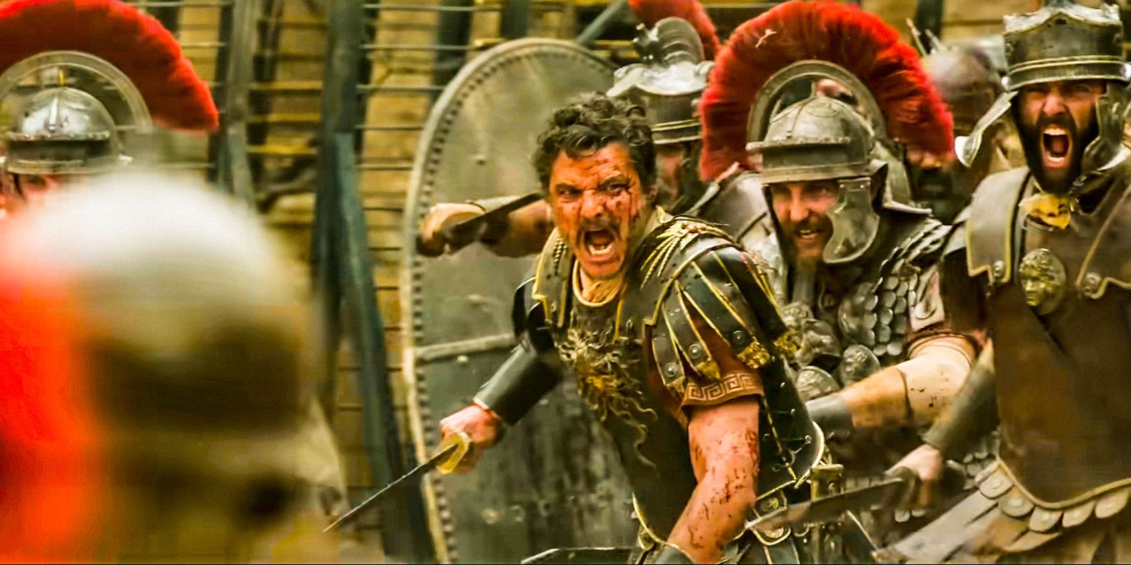 Pedro Pascal's Gladiator 2 BTS Photos Highlights Massive Practical Sets ...