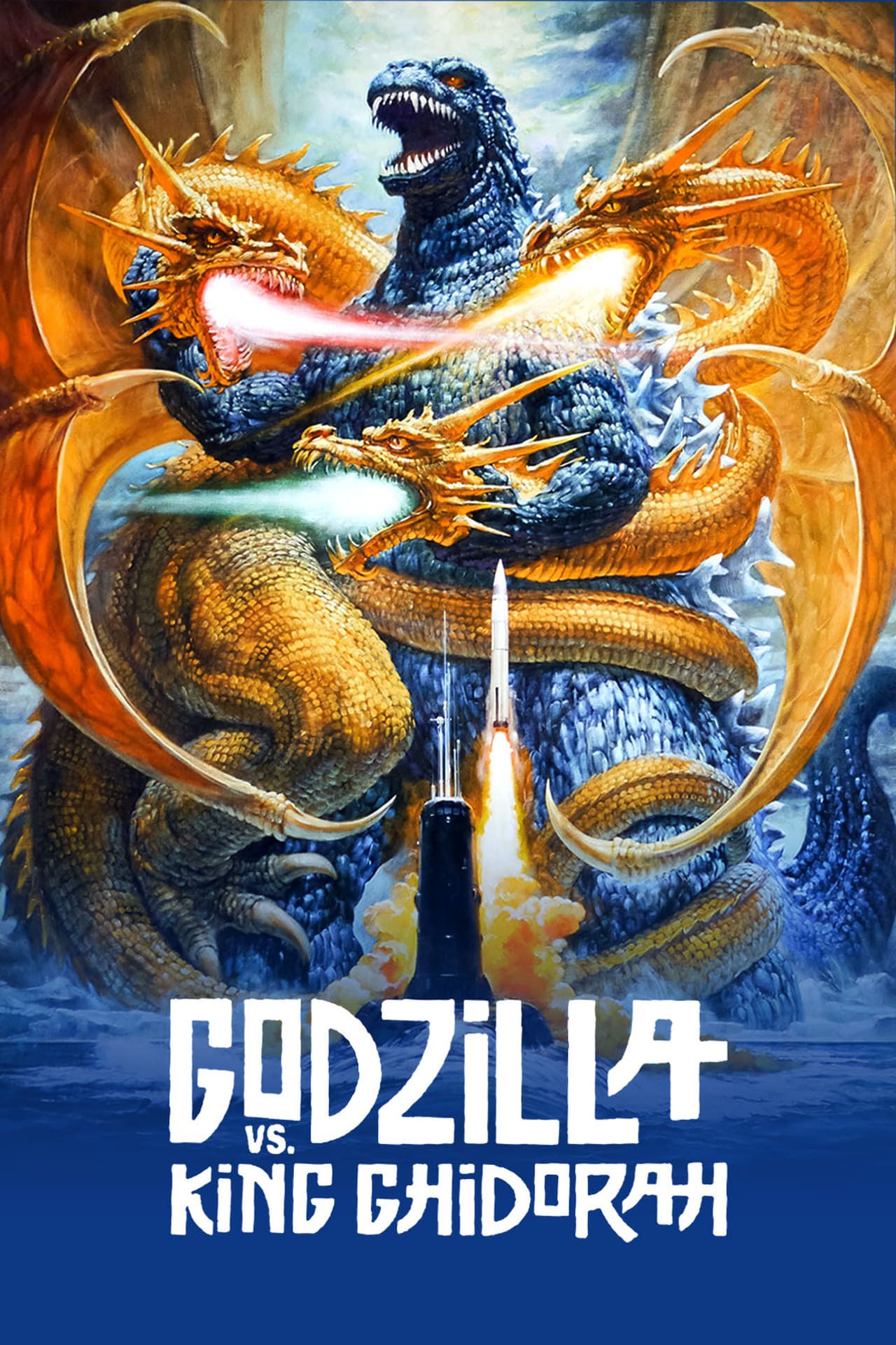 Godzilla vs. King Ghidorah (1998) - Poster