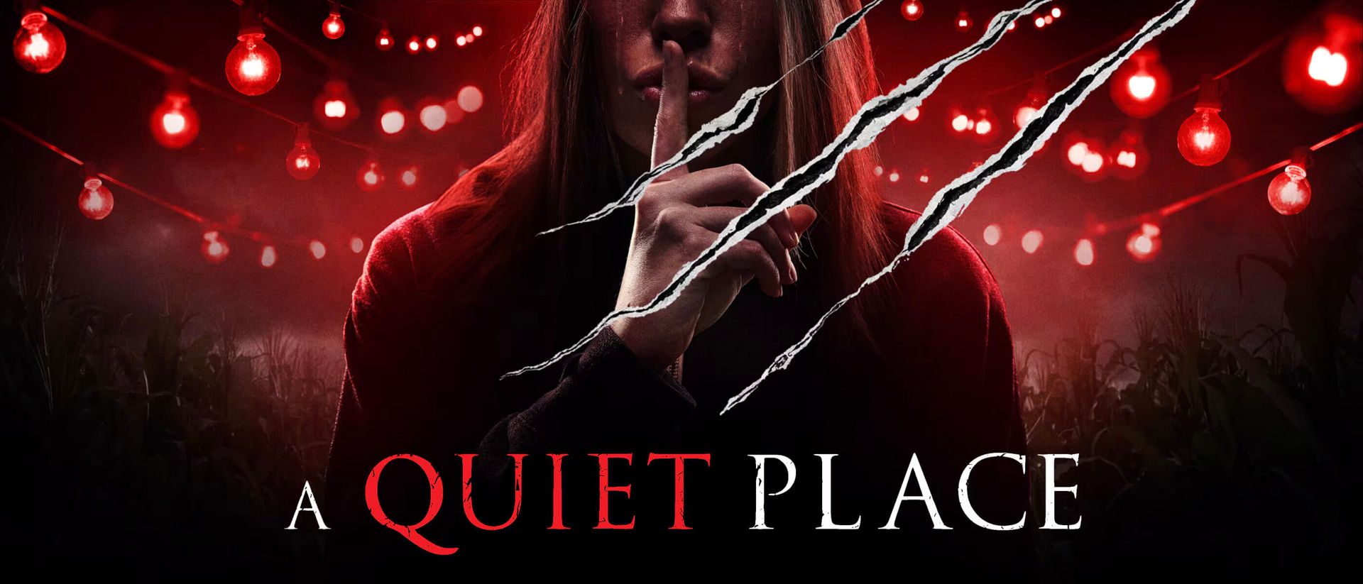 Halloween Horror Nights 33 - A Quiet Place Logo Art