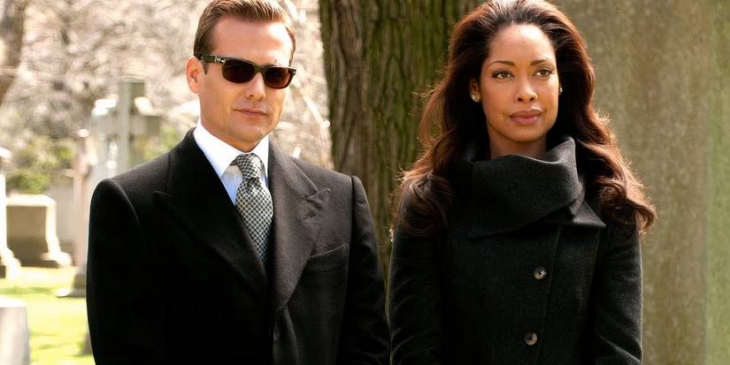 Harvey and Jessica in Suits season 2, episode 1