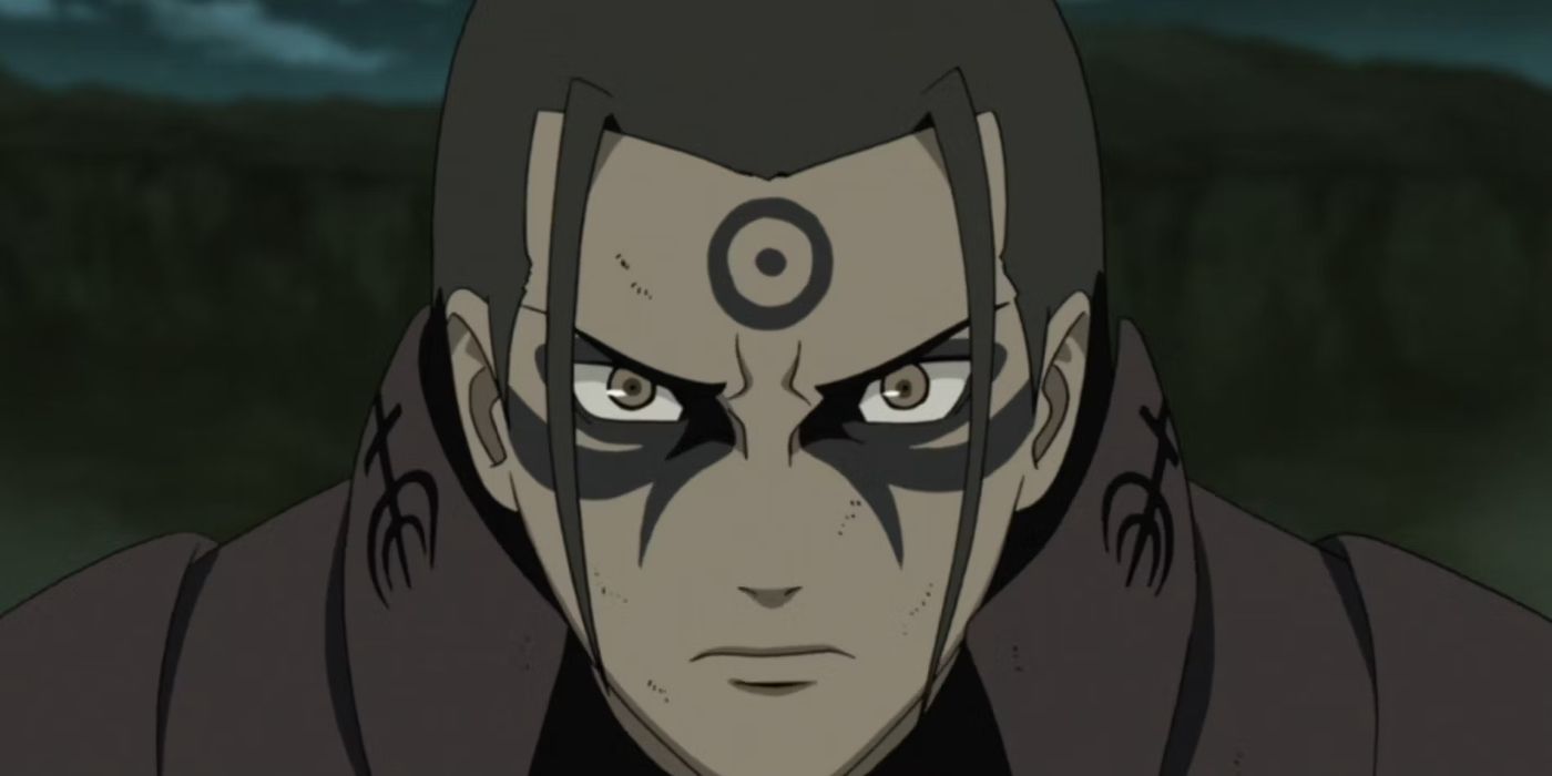 Hashirama using his Sage Mode during his battle against Madara.