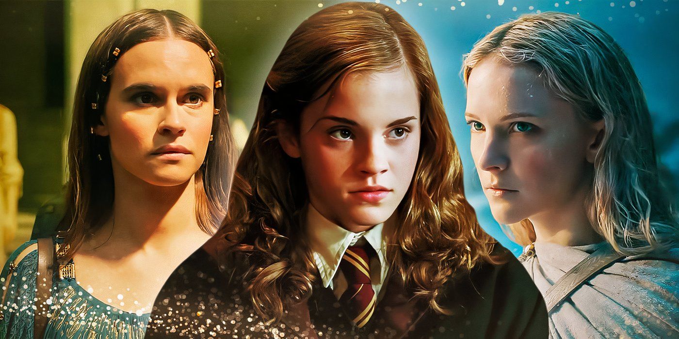 Hermione-Granger-from-Harry-Potter,-and-Eärien-and-Galadriel-from-The-Rings-Of-Power