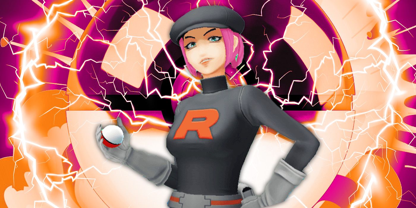 Pokémon GO background with Ke ke ke Trainer in front