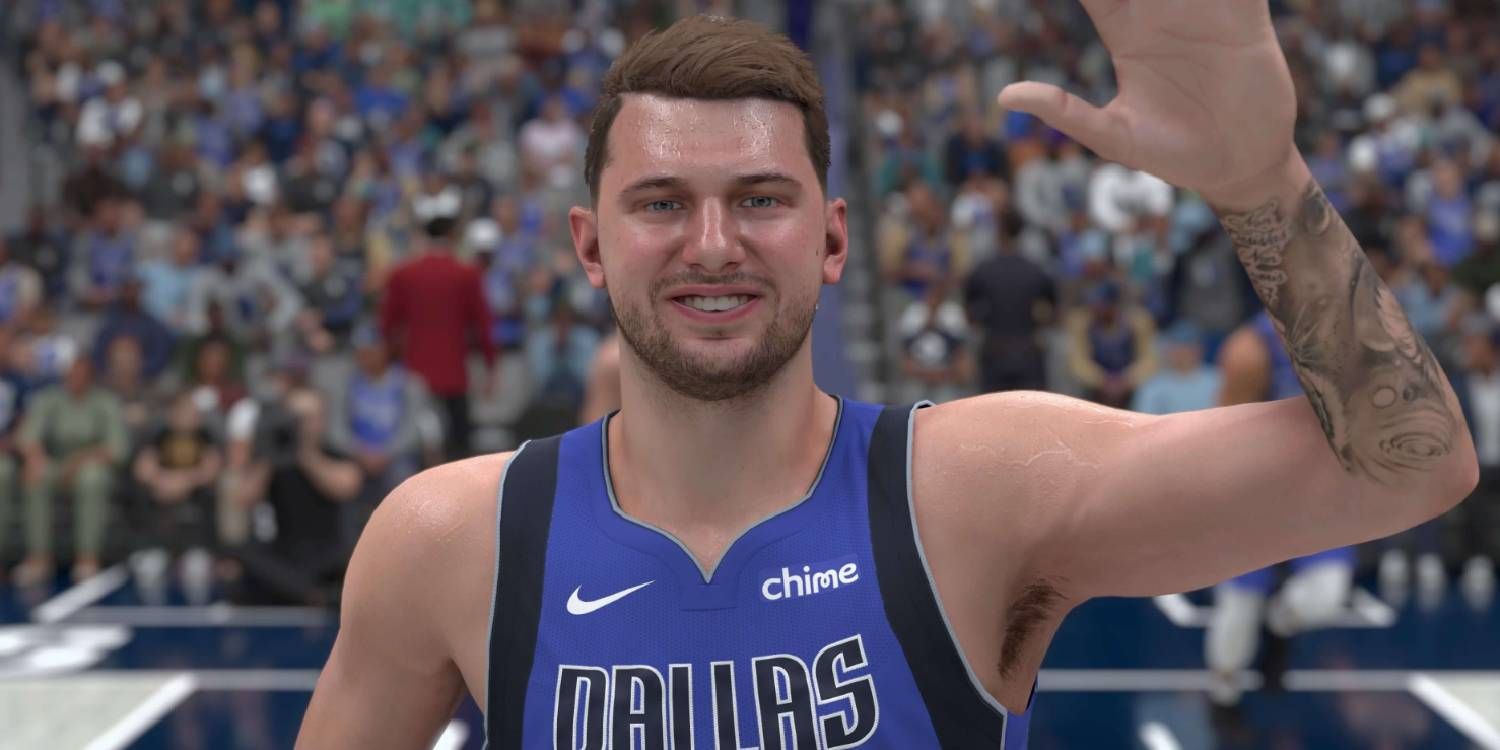 NBA 2K25 Luka Doncic player for Dallas Mavericks