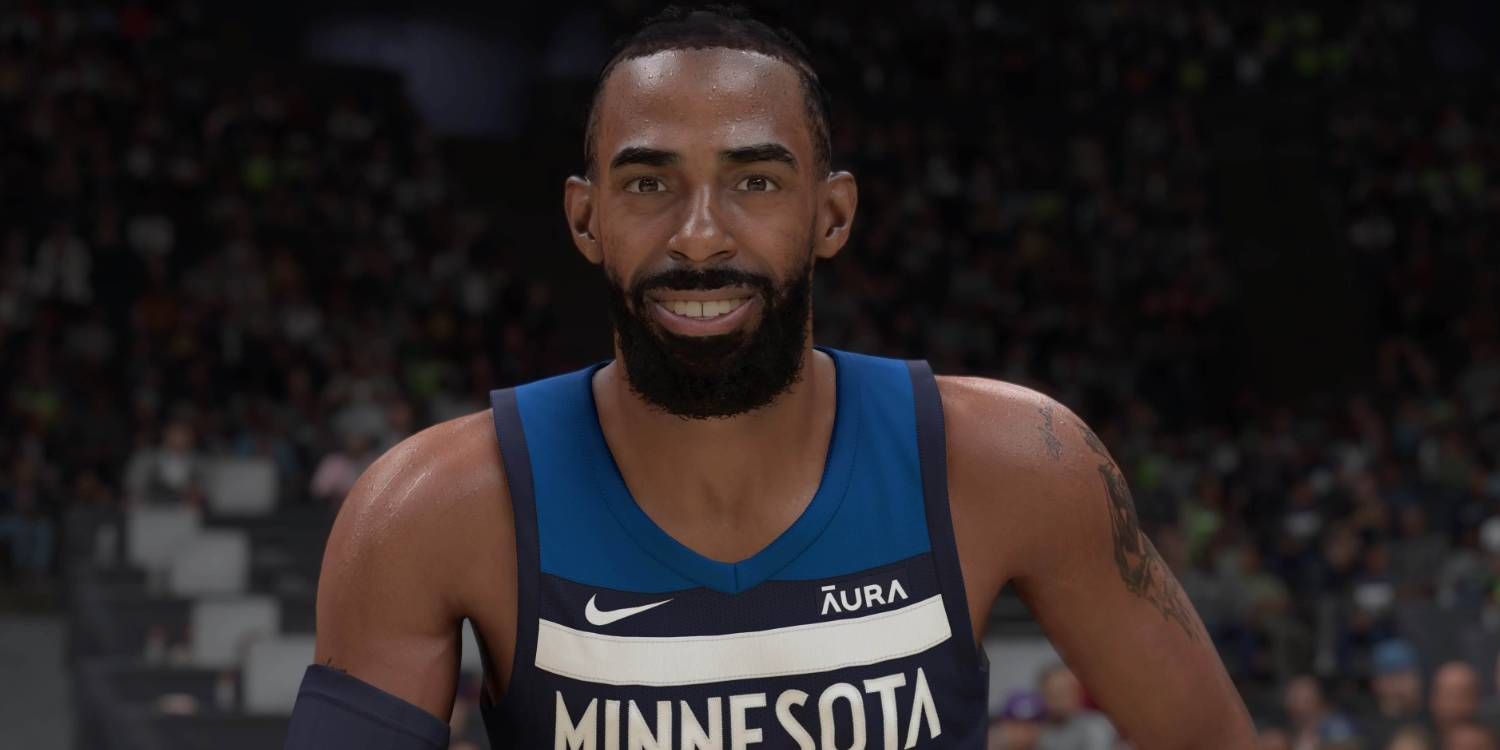 El jugador de NBA 2K25 Mike Conley para los Minnesota Timberwolves