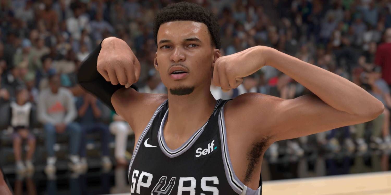 Victor Wembayama, jugador de NBA 2K25 para los San Antonio Spurs