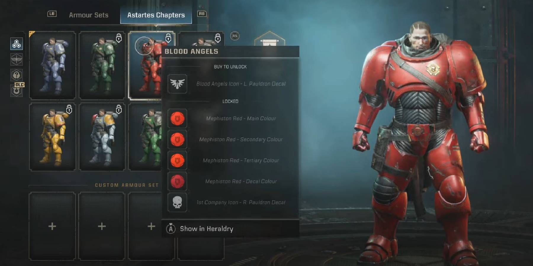 Cómo desbloquear armadura personalizada en Warhammer 40K: Space Marine 2