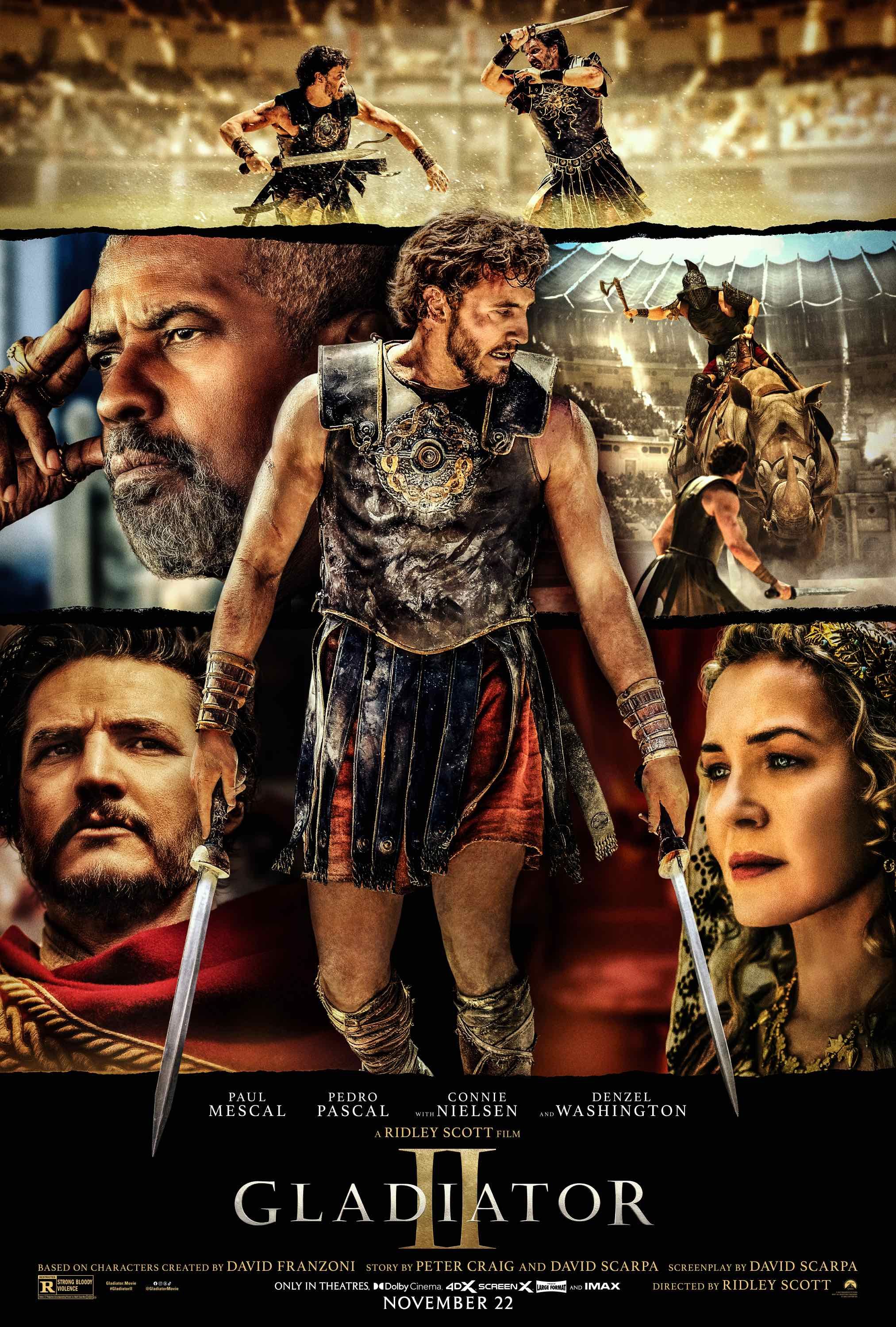 Gladiator II Gears Up For Release With Fascinating New 4DX Poster