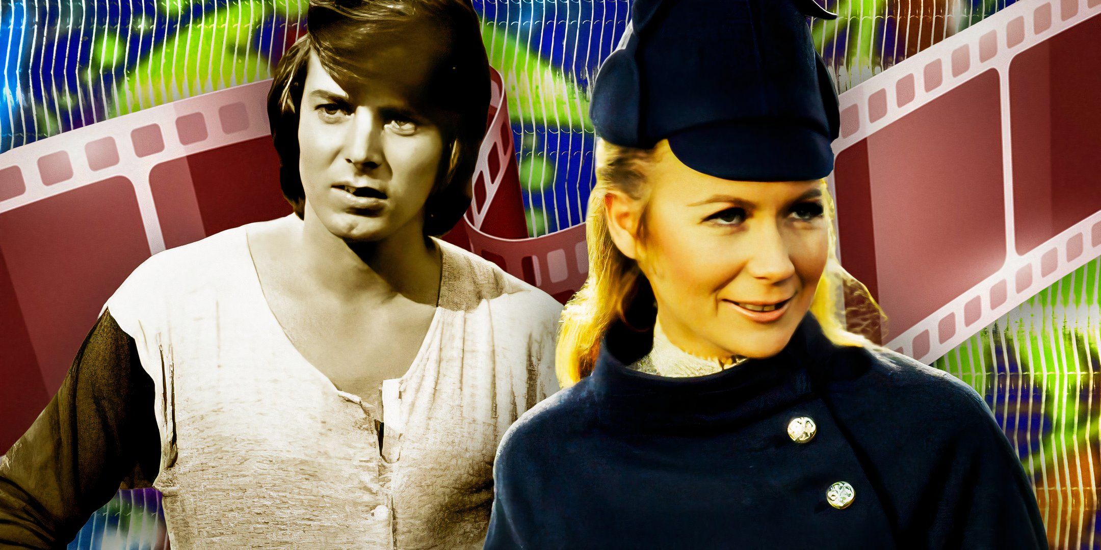 Bobby Sherman as Bobby Conway in Getting Together and Juliet Mills as Nanny in Nanny and the Professor.