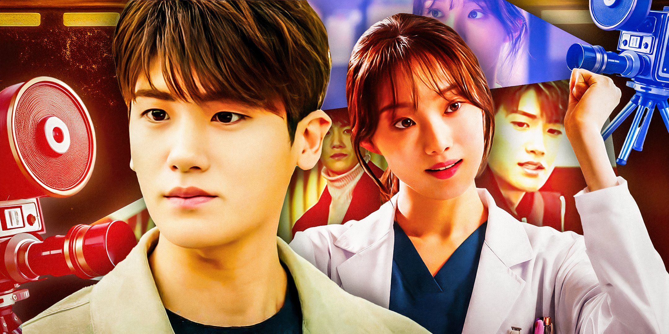 Park Hyung-sik in Strong Girl Bong-soon and Lee Sung-kyung in Dr. Romantic