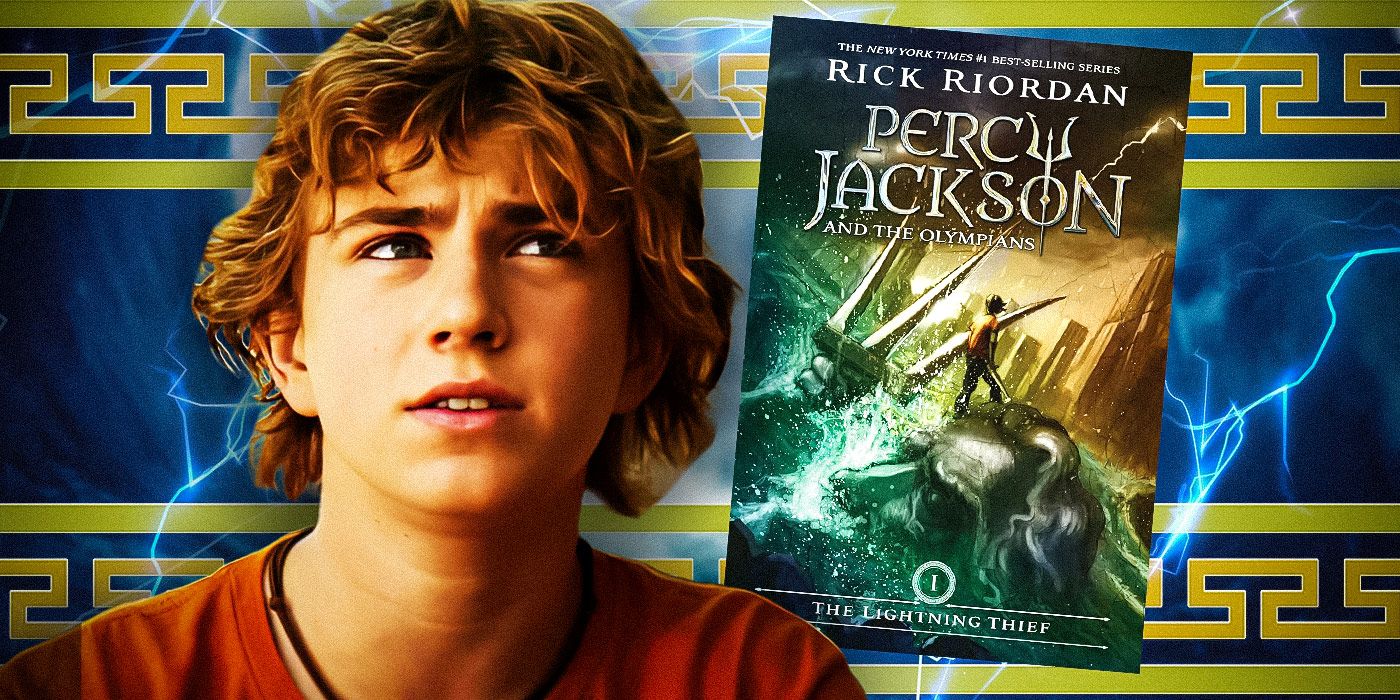 Gambar dari Percy Jackson antara acara TV dan buku