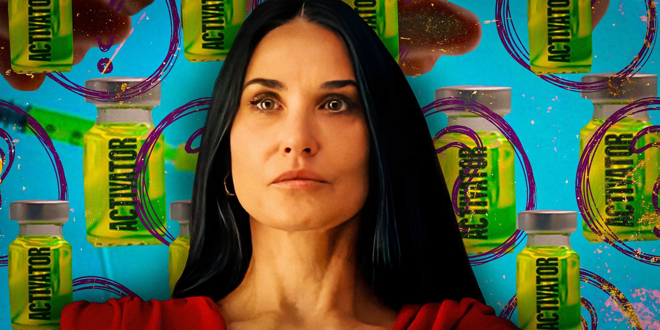 Explicación del suero de sustancias en la película de Demi Moore de 2024: cómo funciona y quién lo creó